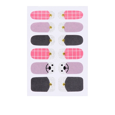 Full Cover Glitter Nail Polish Strips MRMJ-Q062-PP665-1