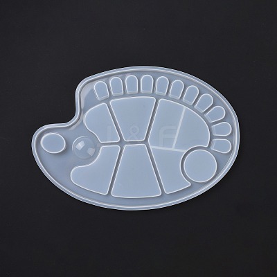 DIY Painting Palette Silicone Molds DIY-K058-05-1