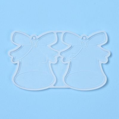 Christmas Themed DIY Pendant Silicone Molds DIY-P030-34-1