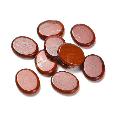 Natural Red Jasper Cabochons G-C166-02B-1