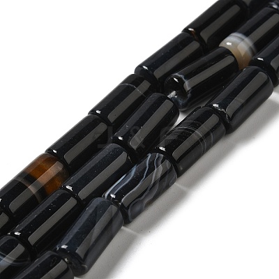 Natural Agate Beads Strands G-H295-E01-1