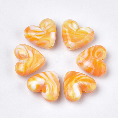Acrylic Beads OACR-T009-15A-1