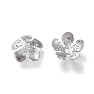 Non-Tarnish 304 Stainless Steel Bead Caps LS-X-STAS-K194-15P-1