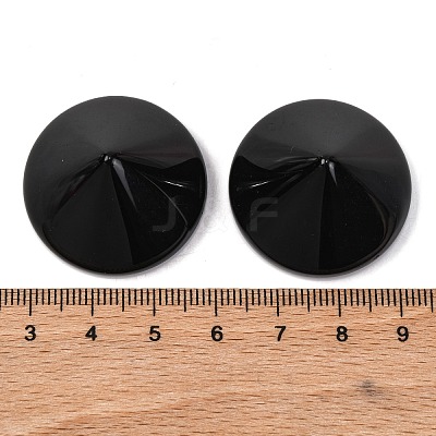 Natural Obsidian Cabochons G-Q184-01A-1