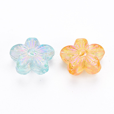 Transparent Acrylic Beads TACR-S154-45C-1