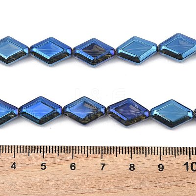 Electroplate Glass Beads Strands EGLA-B010-01A-FR05-1