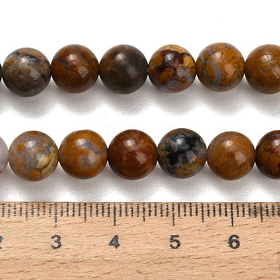 Natural Wealth Stone Beads Strands G-C289-B01-8mm-1