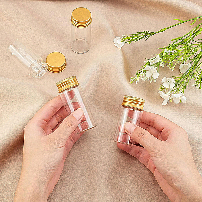 Round Glass Storage Containers for Cosmetic GLAA-BC0001-12A-1