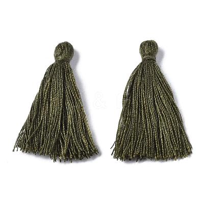 Handmade Polycotton(Polyester Cotton) Tassel Decorations OCOR-Q024-41-1