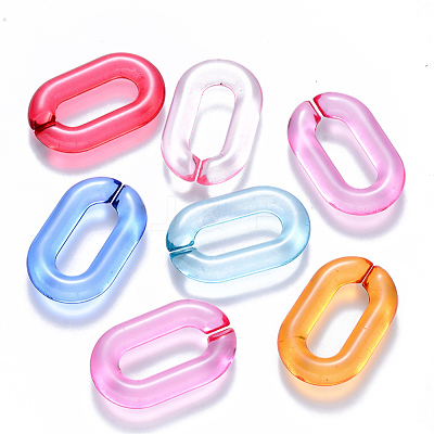 Transparent Acrylic Linking Rings OACR-S036-006A-J-1