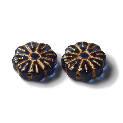 Transparent Lampwork Beads LAMP-P065-03A-09-1