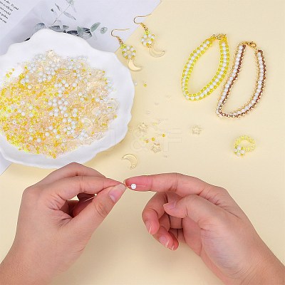 2 Bag Glass & Seed Beads GLAA-SZC0001-94F-1