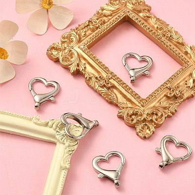 Zinc Alloy Lobster Claw Clasps PALLOY-YW0001-71-1