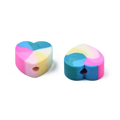 Handmade Polymer Clay Beads CLAY-N011-58-03-1