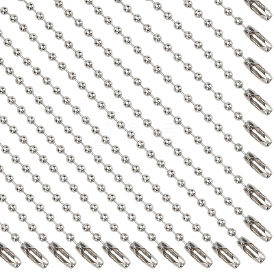 200Pcs Iron Ball Chains CH-SP0001-01-1