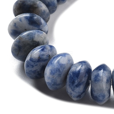 Natural Blue Spot Jasper Beads Strands G-P559-A15-02-1