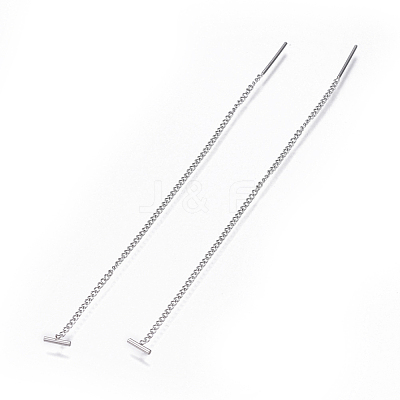 304 Stainless Steel Stud Earrings EJEW-L230-25-1