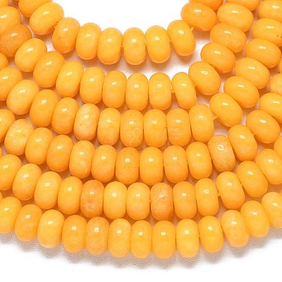 Natural Malaysia Jade Beads Strands G-B165-G01-6x10mm-05-1