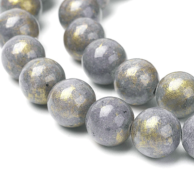 Natural Mashan Jade Beads Strands X-G-P232-01-A-6mm-1