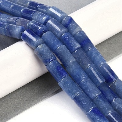 Dyed & Heated Natural Blue Aventurine Beads Strands G-Q159-A04-01-1