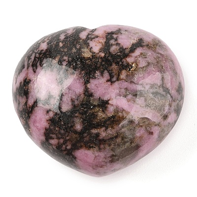 Natural Rhodonite Thumb Massage Stone G-I367-06D-1