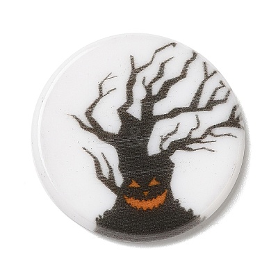 Halloween Series Acrylic Cbabochons OACR-M012-15-1
