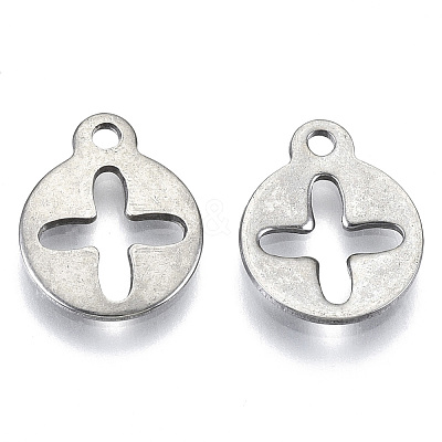 Non-Tarnish 201 Stainless Steel Pendants STAS-R116-051-1