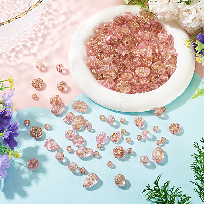 100G Transparent Acrylic Beads OACR-BT0001-07A-1
