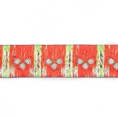 Ethnic Style Embroidery Polyester Ribbons OCOR-XCP0001-23A-1