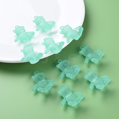 Frosted Acrylic Pendants MACR-S373-60K-01-1
