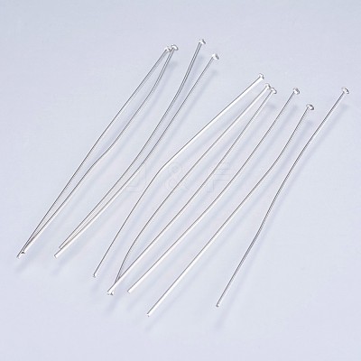 Tarnish Resistant 304 Stainless Steel Flat Head Pins STAS-F145-07P-0.6x50mm-1