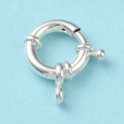 Eco-friendly Brass Spring Ring Clasps KK-D082-02S-C-1