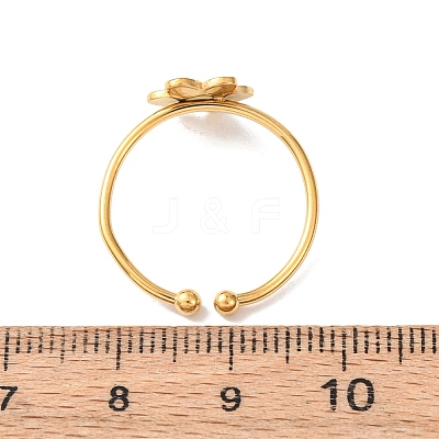 304 Stainless Steel Cuff Open Rings LS-RJEW-C151-03C-G-1
