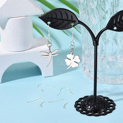 925 Sterling Silver Earring Hooks X-STER-K167-049A-S-1