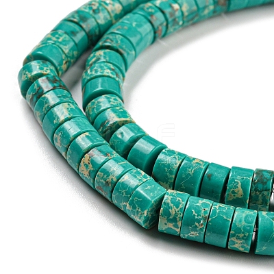 Synthetic Imperial Jasper Dyed Beads Strands G-D077-D01-01D-1
