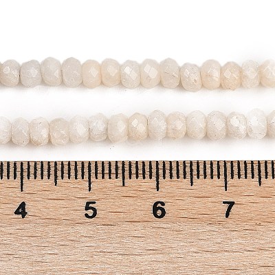 Natural White Jade Beads Strands X-G-Z069-01I-1