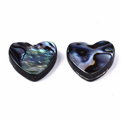 Natural Abalone Shell/Paua Shell Beads SSHEL-T014-16C-1