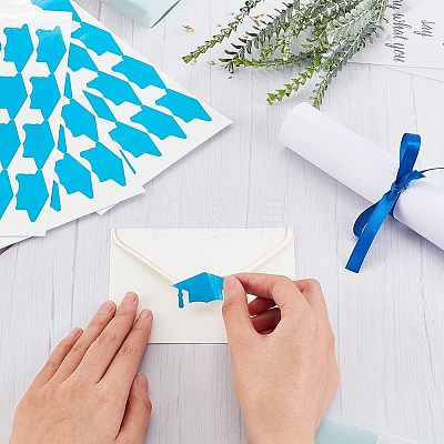 PVC & Paper Sticker Labels DIY-WH0308-219A-1