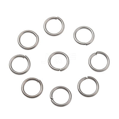 Brass Open Jump Rings JRC8MM-B-1