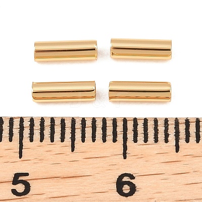 SHEGRACE Brass Tube Beads XGRPCP566-251G-1