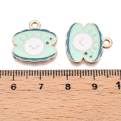 Alloy Enamel Pendants ENAM-T020-66A-1