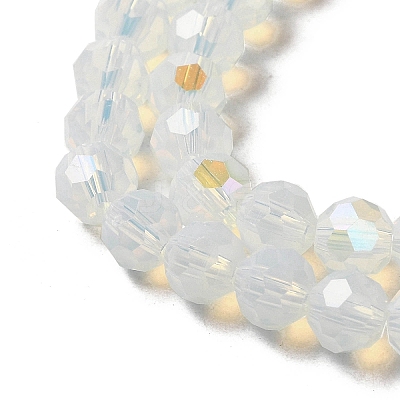 Imitation Jade Glass Beads Strands EGLA-A035-J6mm-L06-1