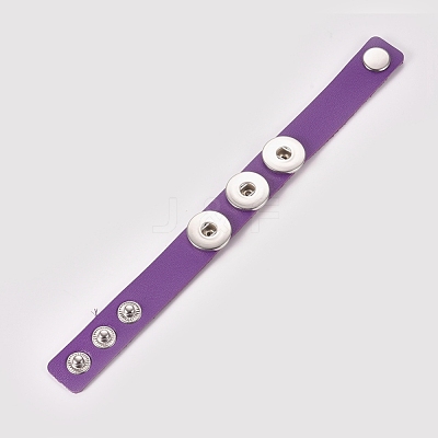 Imitation Leather Cord Bracelets BJEW-WH0009-05A-1