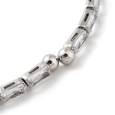 Platinum Brass Cuff Bangles BJEW-D039-36P-03-1