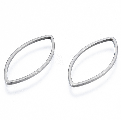 Non-Tarnish 201 Stainless Steel Linking Rings STAS-N090-T15-1-1