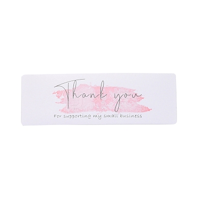 Self-Adhesive Paper Gift Tag Youstickers X-DIY-A023-01F-1