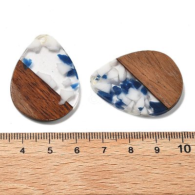 Resin and Walnut Pendants FIND-R051-04D-1