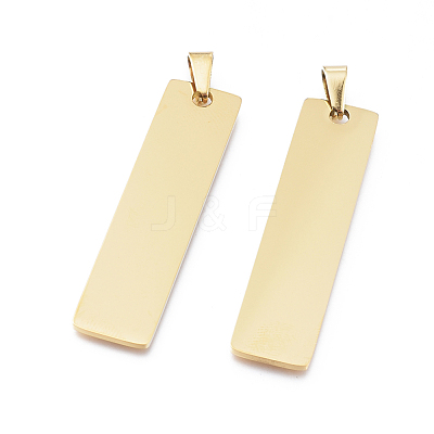 Ion Plating(IP) 304 Stainless Steel Pendants STAS-F241-01B-G-1