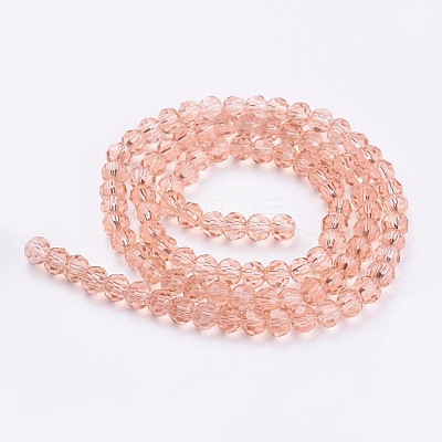 Glass Beads Strands EGLA-J042-4mm-23-1