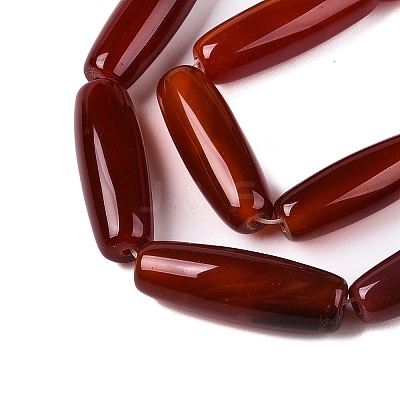 Natural Agate Dyed Beads Strands G-T138-230F-1